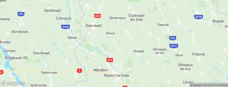 Drăcşani, Romania Map