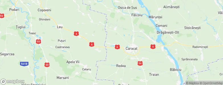 Drăghiceni, Romania Map