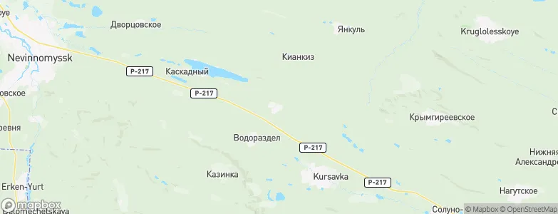 Dubovaya Balka, Russia Map