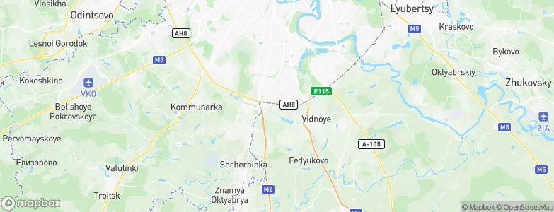 Dubrovskiy, Russia Map