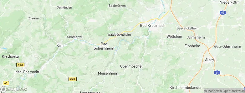 Duchroth, Germany Map
