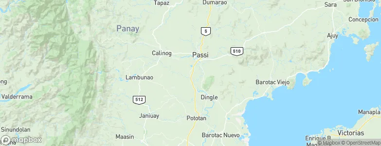 Dueñas, Philippines Map