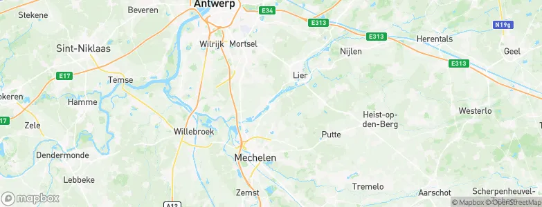 Duffel, Belgium Map