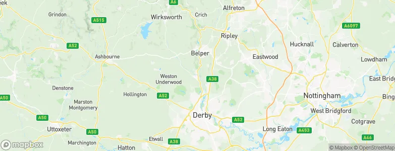 Duffield, United Kingdom Map