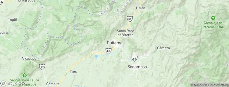 Duitama, Colombia Map