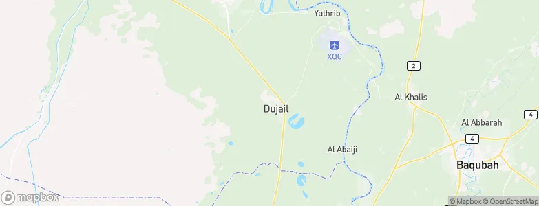 Dujail, Iraq Map