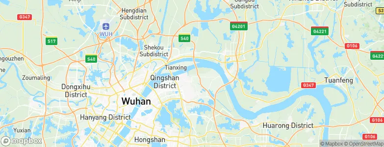 Dujiajing, China Map