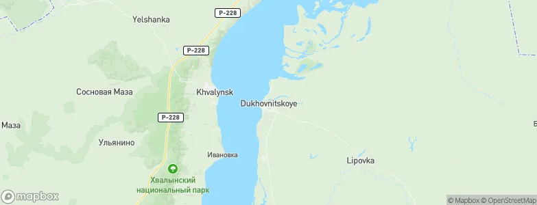 Dukhovnitskoye, Russia Map