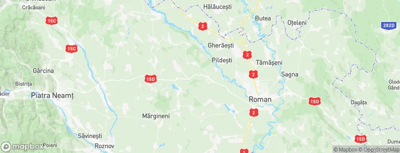 Dulceşti, Romania Map