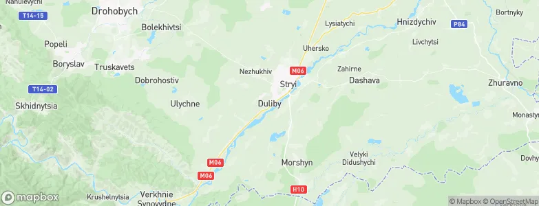 Duliby, Ukraine Map