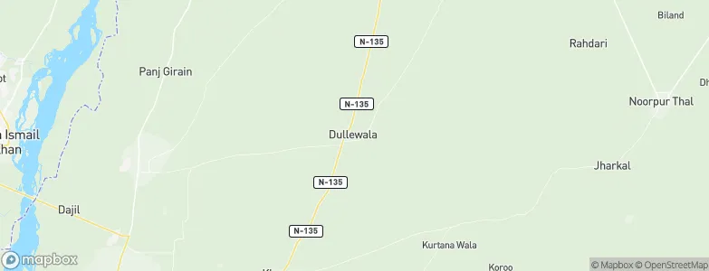 Dullewala, Pakistan Map