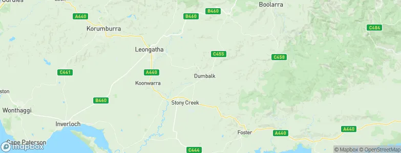 Dumbalk, Australia Map