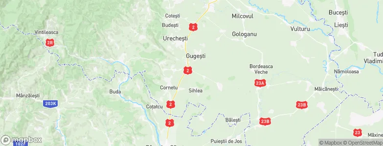 Dumbrăveni, Romania Map