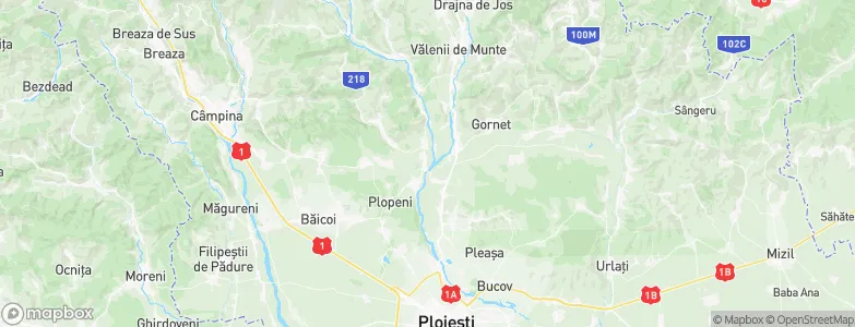 Dumbrăveşti, Romania Map