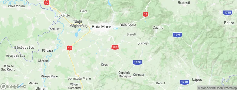 Dumbrăviţa, Romania Map