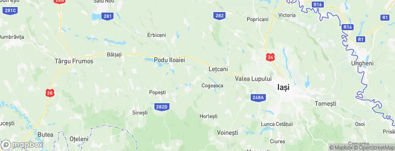 Dumeşti, Romania Map