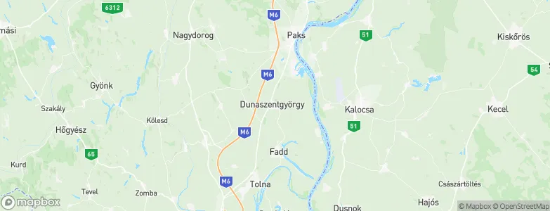 Dunaszentgyörgy, Hungary Map