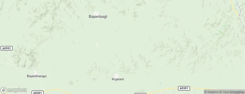 Dund-Urt, Mongolia Map