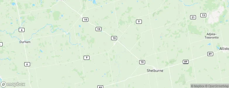 Dundalk, Canada Map