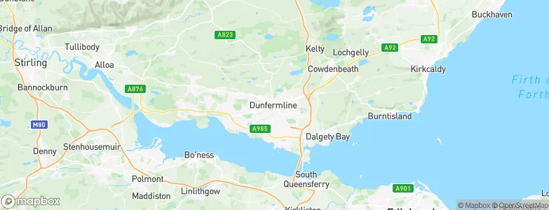 Dunfermline, United Kingdom Map