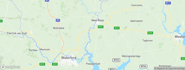 Dunganstown, Ireland Map