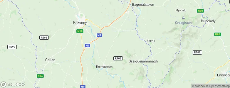 Dungarvan, Ireland Map