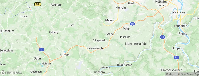 Düngenheim, Germany Map