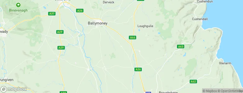 Dunloy, United Kingdom Map