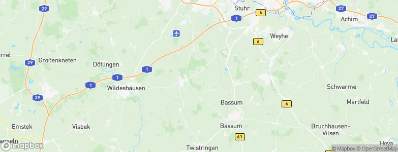 Dünsen, Germany Map