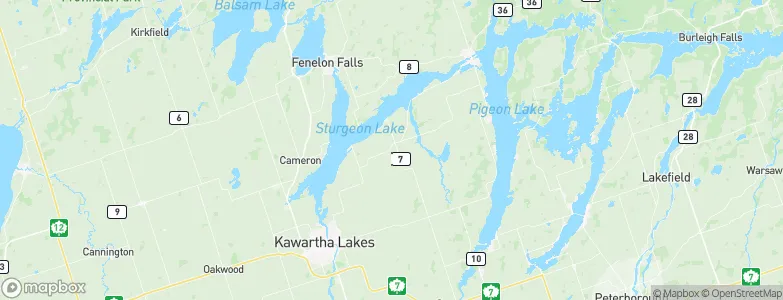 Dunsford, Canada Map