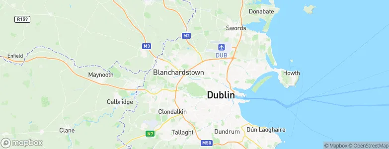 Dunsink, Ireland Map