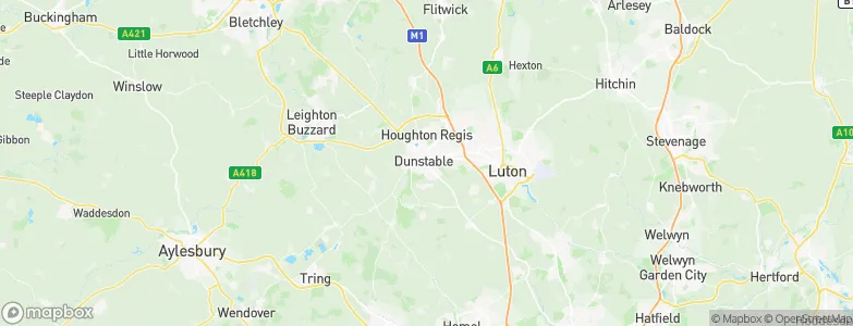 Dunstable, United Kingdom Map