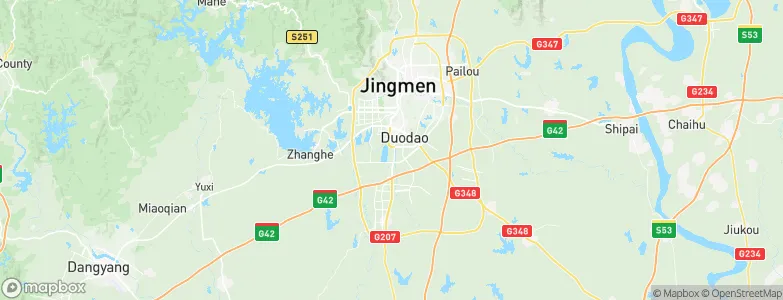 Duodaoshi, China Map