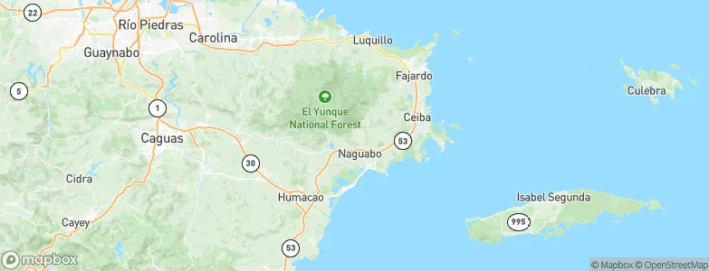 Duque Comunidad, Puerto Rico Map