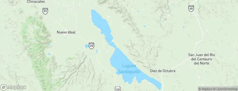 Durango, Mexico Map