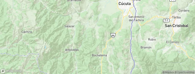 Durania, Colombia Map