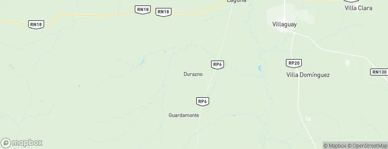 Durazno, Argentina Map