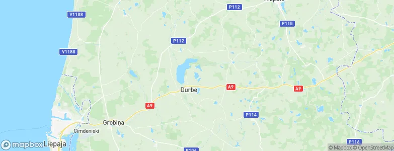 Durbe, Latvia Map