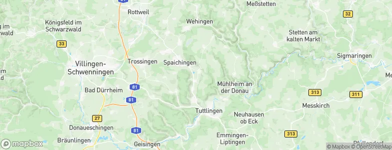 Dürbheim, Germany Map