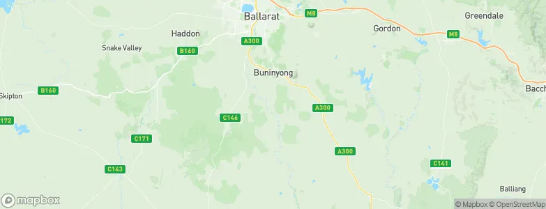 Durham Lead, Australia Map
