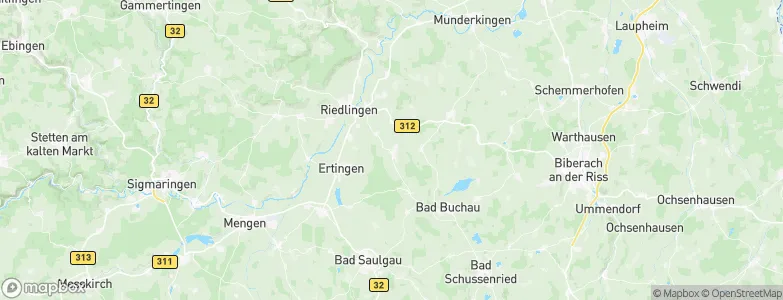 Dürmentingen, Germany Map