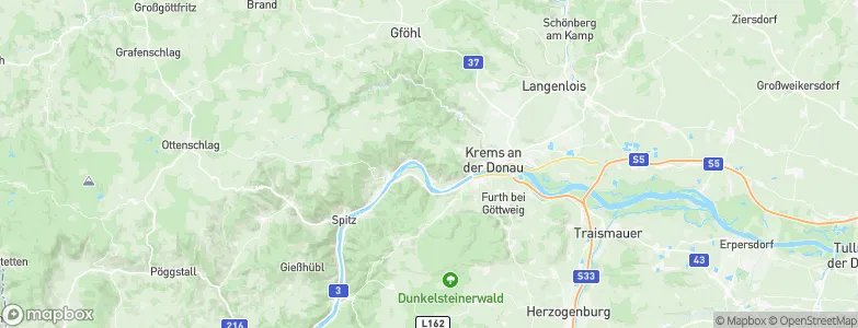 Dürnstein, Austria Map