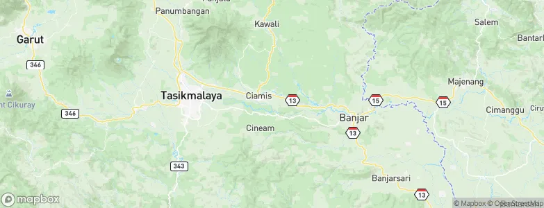 Dusun Desa Handapherang, Indonesia Map