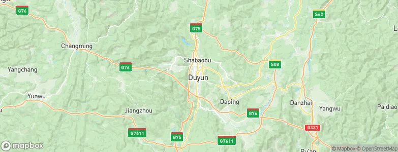 Duyun, China Map