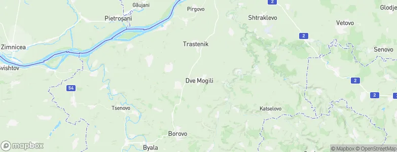 Dve Mogili, Bulgaria Map
