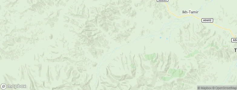 Dzaanhoshuu, Mongolia Map