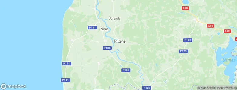 Dzērves, Latvia Map