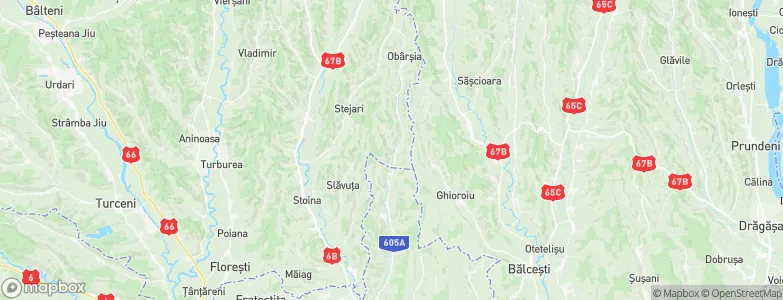Dănciuleşti, Romania Map