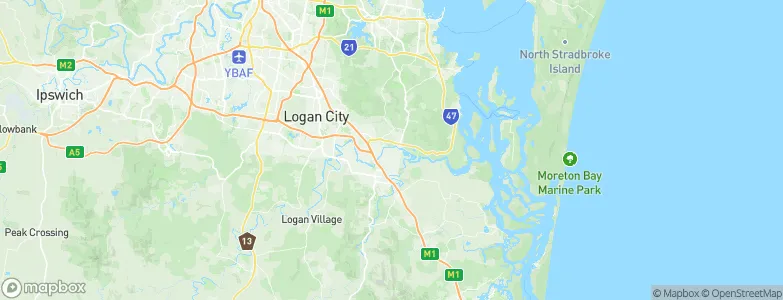 Eagleby, Australia Map