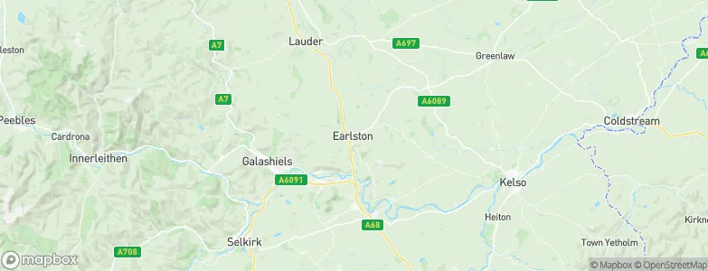 Earlston, United Kingdom Map